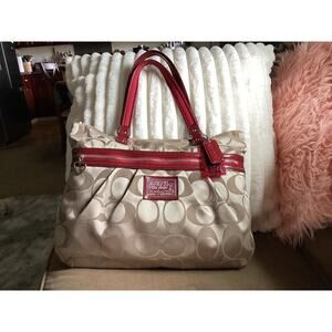 ❤️ Coach Poppy Daisy XL Bag F20026 ❤️